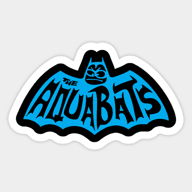 the aquabats band Sticker by werangkano